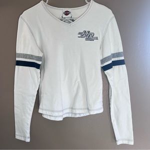 Harley Davidson Women’s Long Sleeve Top - Size Small
